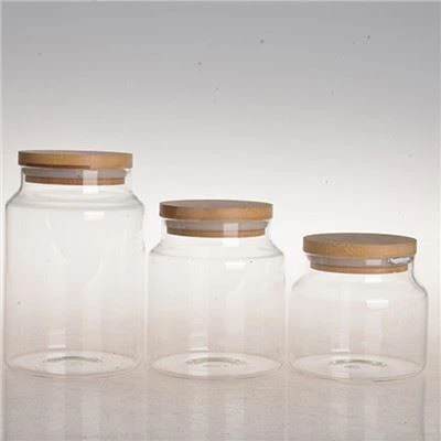 Üveg ételtartók konyhai kamrához