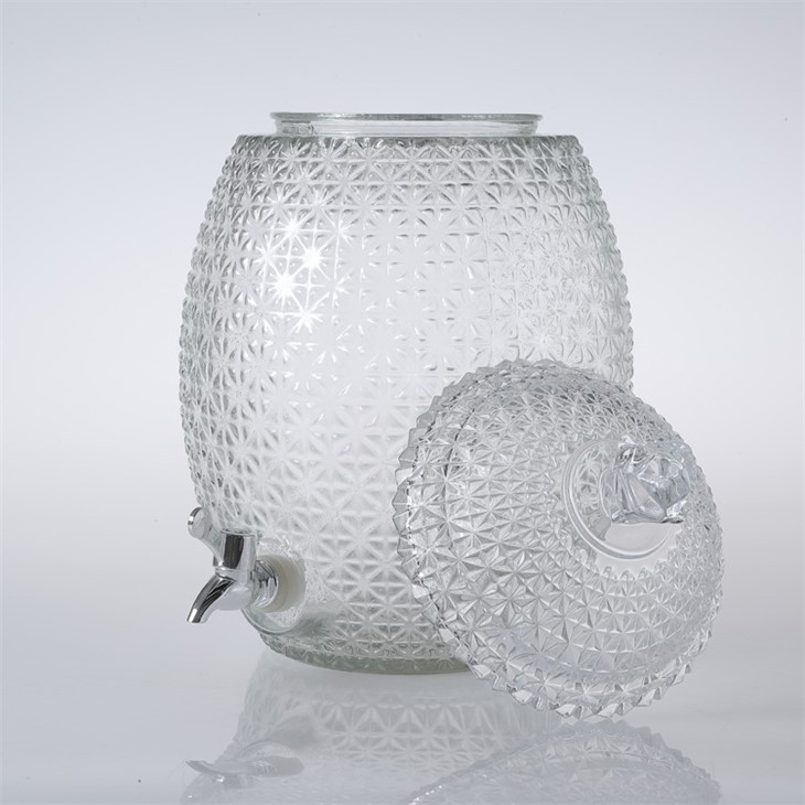 4L Beverage Glass Drink Dispenser