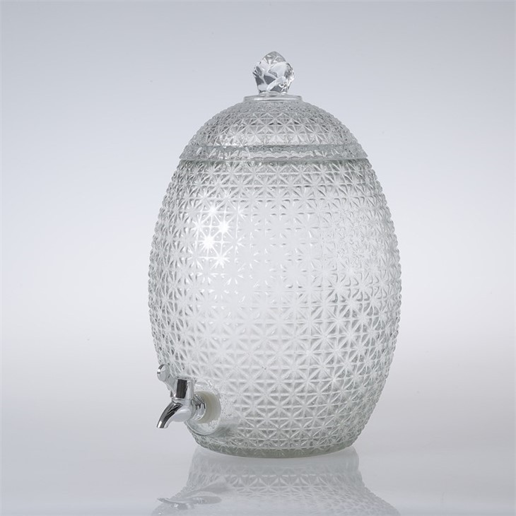 4L Beverage Glass Drink Dispenser