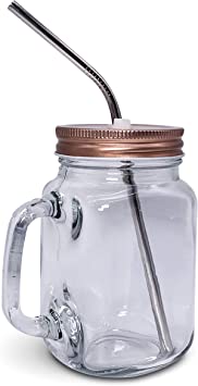 20 oz befőttesüveges bögre fogantyúval
